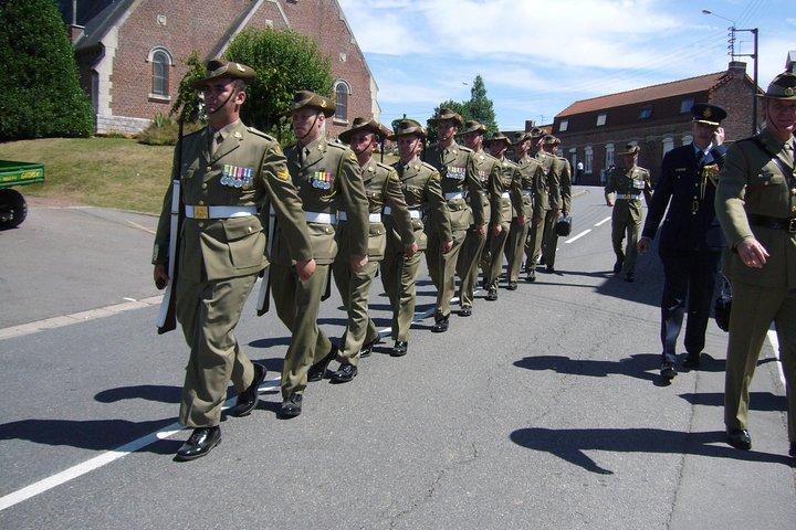 Visite privée des champs de bataille australiens à Fromelles et en Flandre au départ de Lille