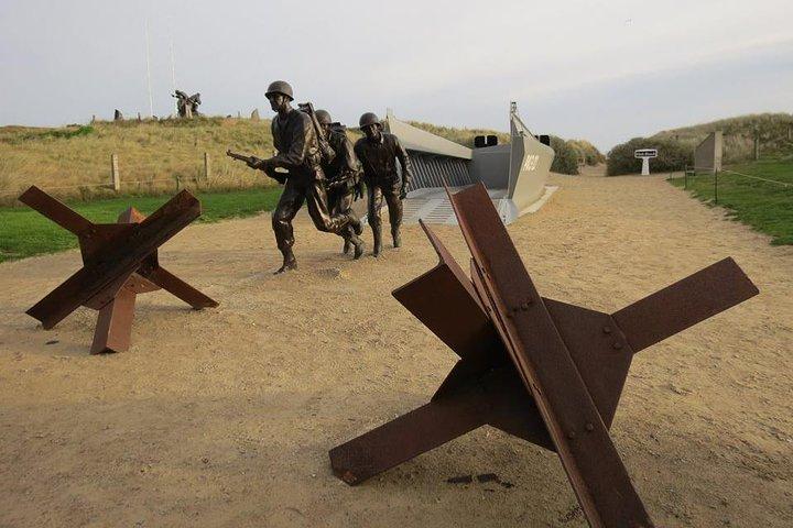 Excursion privée d’une journée entièrement américaine aux plages du débarquement en Normandie au départ de Paris