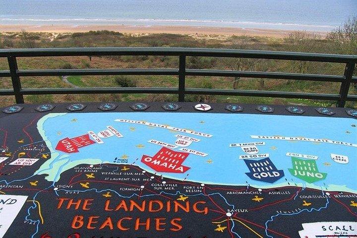Une journée en Normandie sur les plages du débarquement de la Seconde Guerre mondiale avec Guide privé