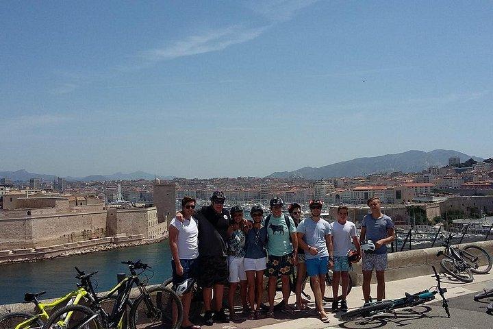 Marseille ville : visite à vélo en bord de mer