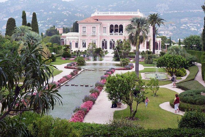 Excursion privée de 5 heures à la villa Ephrussi et à la villa grecque Kérylos au départ de Nice
