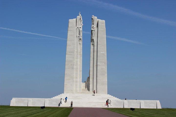 Transfert privé aller-retour à la crête de Vimy d'Arras