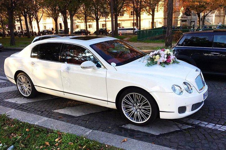 Prise en charge dans les aéroports de Paris dans une luxueuse Bentley