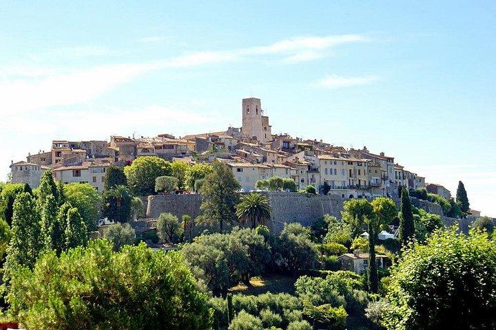 Excursion privée de 8 heures à terre de la Côte d'Azur au départ de Cannes
