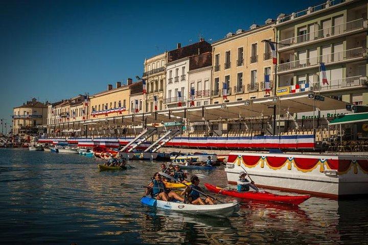 Excursion en kayak de mer de 3 heures sur les canaux de Sète