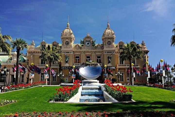 Vue sur la côte de la mer et Monaco,Monte-Carlo Journée complète partagée au départ de Nice
