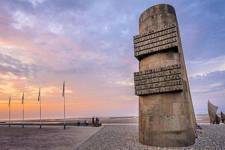 Plages du débarquement de Normandie Excursion d'une journée avec prise en charge à l'hôtel