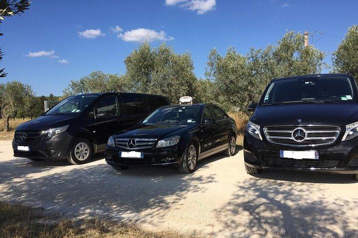 Transfert du terminal des croisières de Marseille à l'aéroport de Marseille