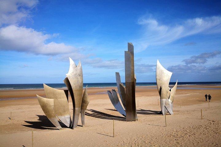 OMAHA Beach - Excursion d'une journée de Paris à la Normandie en petit groupe (3/7 pax)
