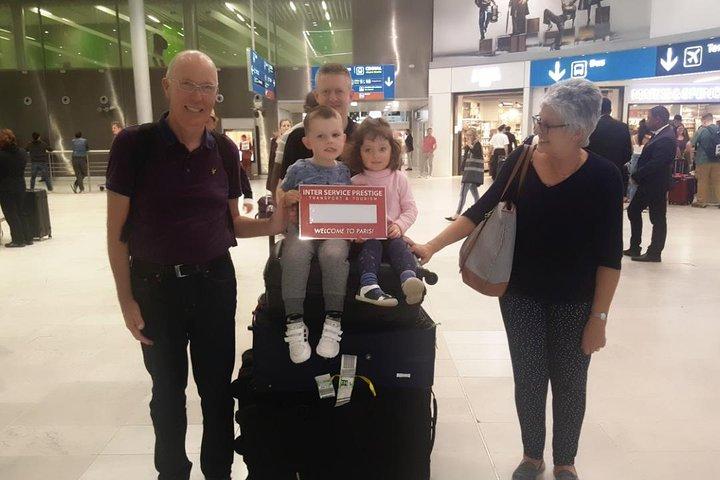 CDG - Euro Disney - Transfert privé aller-retour par navette privée CDG