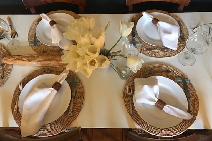 Dîner avec un Bordelais dans une Maison des Chartrons / Jardin Public