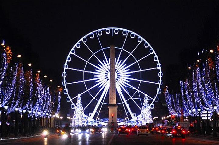 Illuminations de Noël à Paris et fêtes locales Visite privée