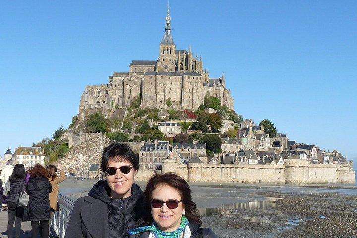 Excursion avec guide personnel au Mont Saint-Michel au départ de Paris en voiture privée