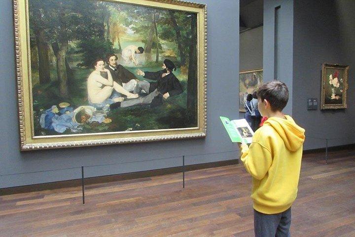 Visite familiale au musée d'Orsay