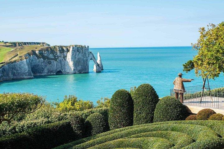 Etretat - Voyage privé Jardin D'Etretat et Falaises-Transport