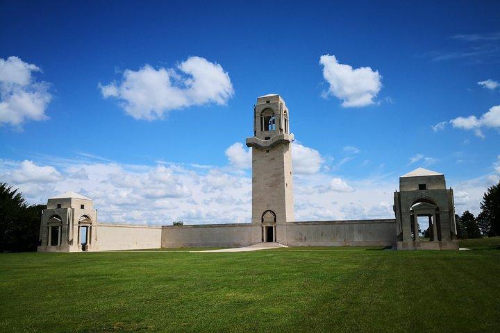 Centre Sir John Monash dans la Somme au départ de Paris à bord d'un Van (4/7 pax)