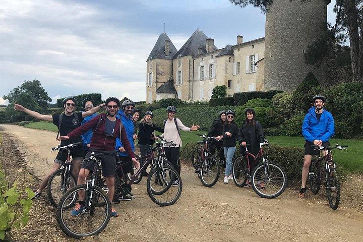 Ballade à vélo commentée des Vignobles et Châteaux de Sauternes