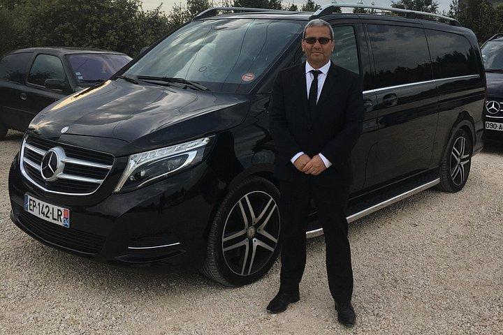 Transfert avec mini bus de Montpellier airport jusqu'à Marseille Airport
