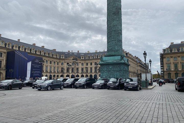 Transfert aller-retour en minibus à l'aéroport de Paris