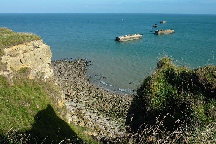 Plages privées du débarquement en Normandie / D-Day avec minibus