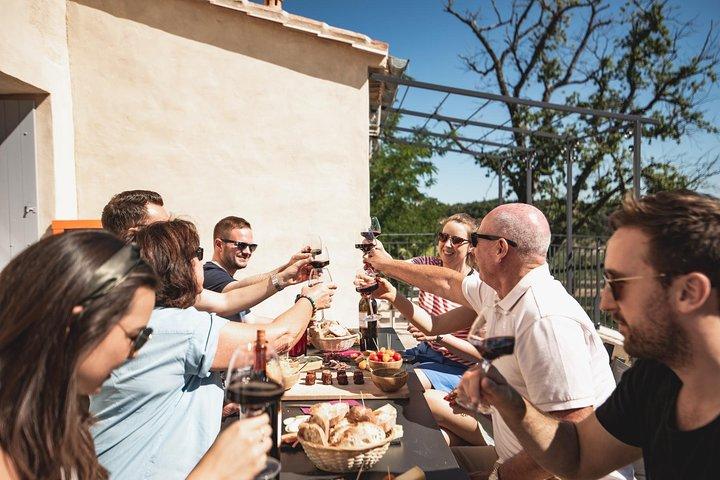 Excursion d'une journée à vélo électrique à Saint-Emilion avec dégustations de vin et déjeuner