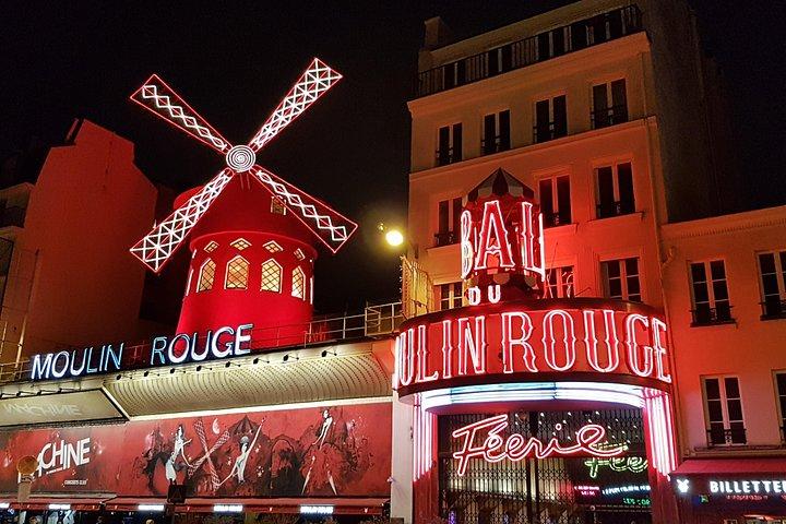 Visite privée de Montmartre de nuit
