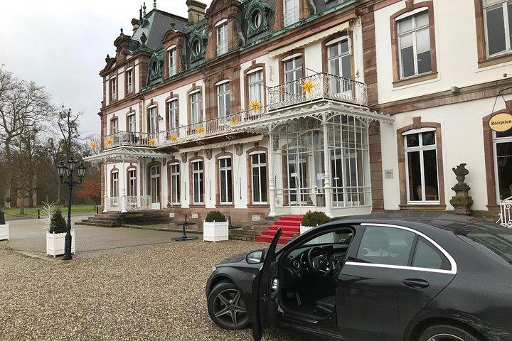 Chauffeur privé taxi Aéroport Lyon-Saint Exupéry Strasbourg
