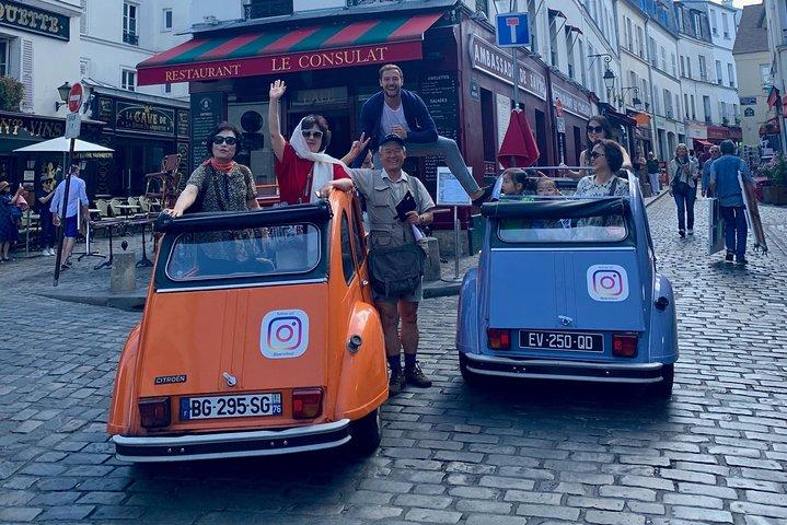 Aventure Vintage 2CV : visite des points forts de Paris de 2 heures
