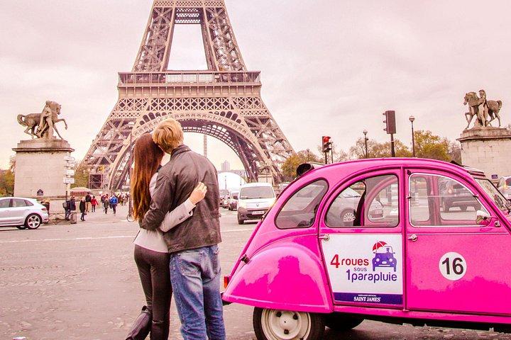 Visite privée Paris 3 heures en Citroën 2CV vintage