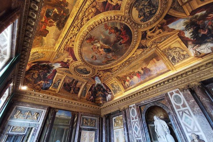 Visite guidée privée d'une demi-journée du domaine de Versailles avec prise en charge à l'hôtel depuis Paris