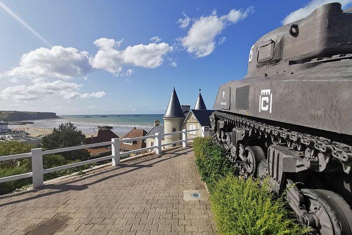 Excursion privée d'une journée sur les plages du débarquement de Normandie au départ de Paris