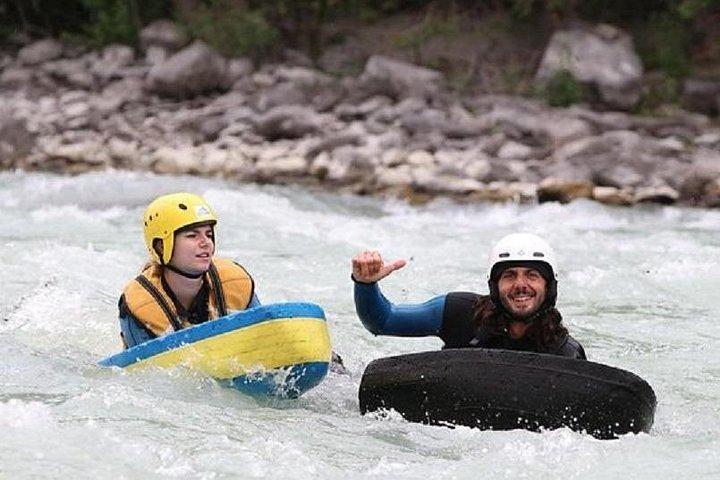 Nage en eau vive (Hydrospeed) sur la Durance