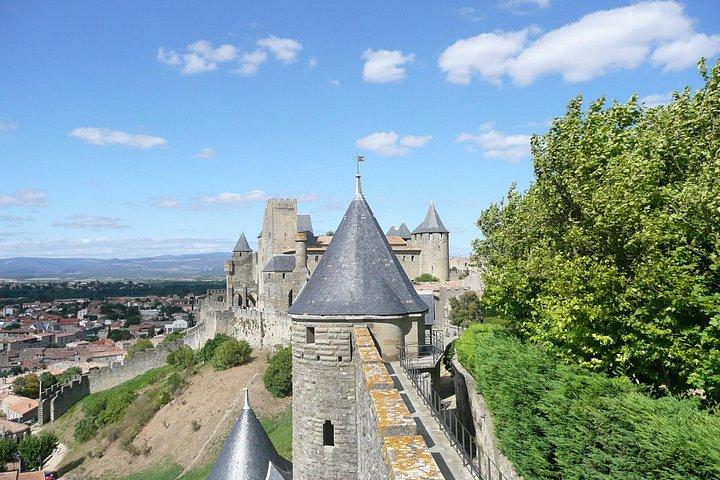 Excursion d'une journée: Cité de Carcassonne et dégustation de vins. visite privée de Carcassonne.