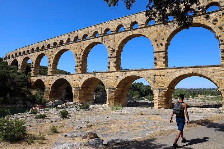 Privé Roman Rhône Provence, Pont du Gard à Chateauneuf du Pape