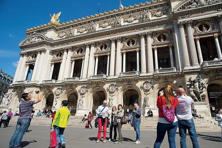 Visite privée en minibus de la ville de Paris avec croisière sur la Seine