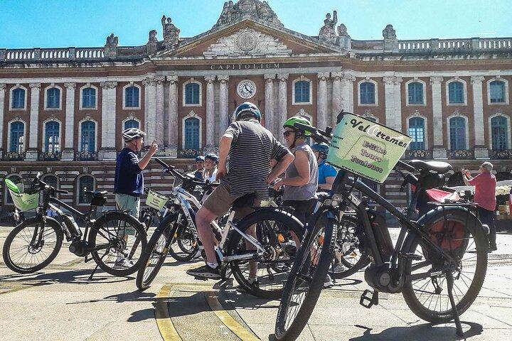 Visite de Toulouse à vélo électrique : Centre ville & Garonne