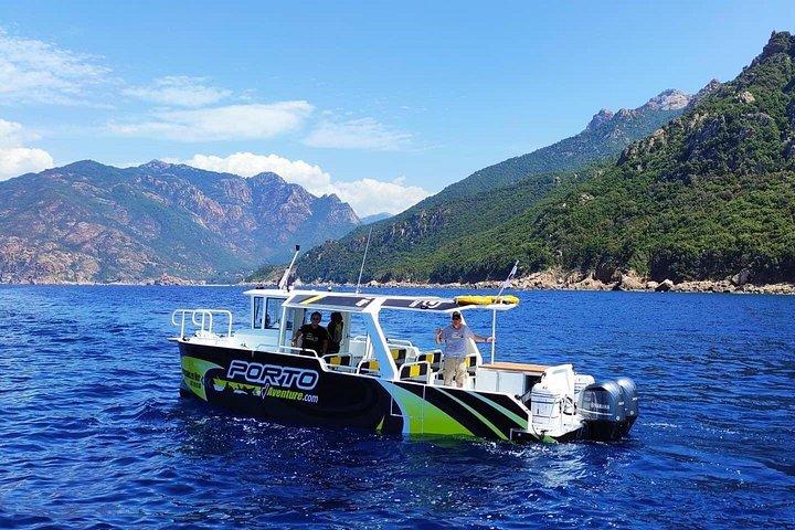 Croisière Calanches de Piana et Réserve de Scandola avec arrêt baignade