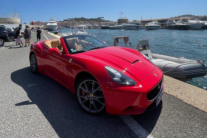 Excursion privée sur les routes de Cannes en Ferrari
