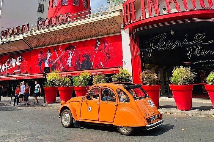 Aventure Vintage 2CV : visite d'une heure des points forts de Paris