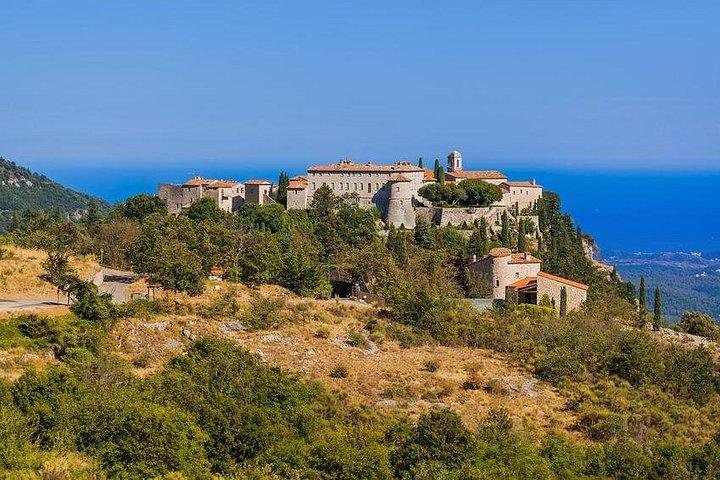 Visite privée d'une journée complète de la Côte d'Azur et des villages perchés