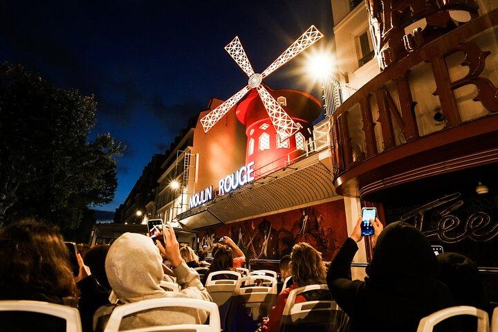 Visite de Paris en bus de nuit