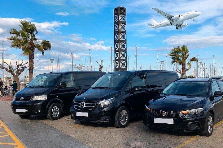 Aéroport Nice Côte d'Azur (NCE) vers les hôtels de Nice - Transfert privé à l'arrivée