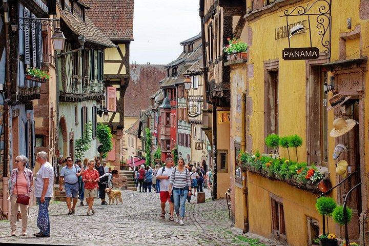 Visite privée : villages alsaciens pittoresques et dégustation de vin avec un expert local
