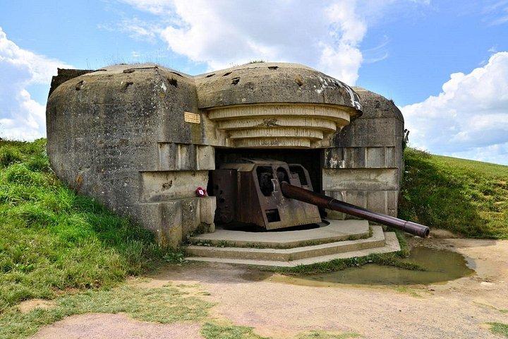 Excursion d'une journée sur les sites et cimetières du Débarquement de Normandie au départ de Paris avec déjeuner