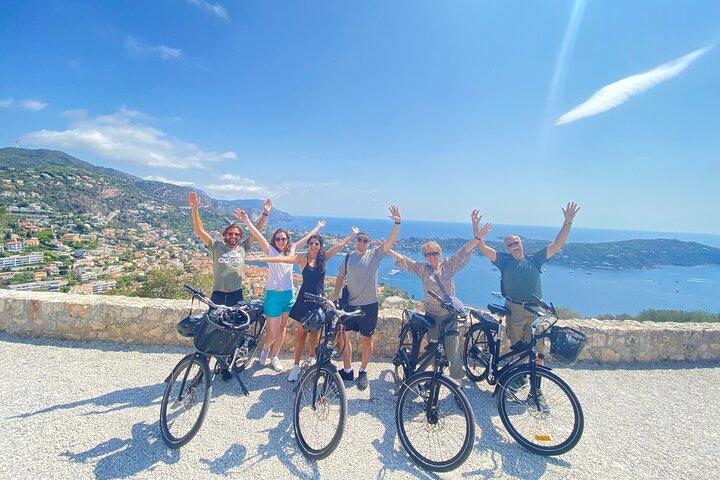 Tour panoramique en vélo électrique : Nice - Villefranche-Sur-Mer - Fort Mont Alban