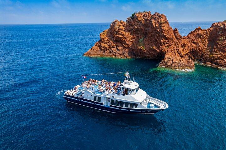 Mandelieu : Croisière d'observation de 1h15 sur la Corniche d'Or d'Esterel en ferry