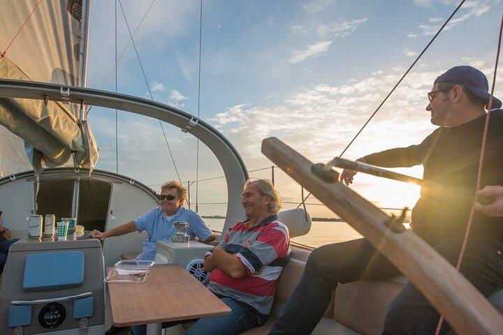 Promenade en mer en voilier rapide et confortable à Leucate : privatisation 1/2j
