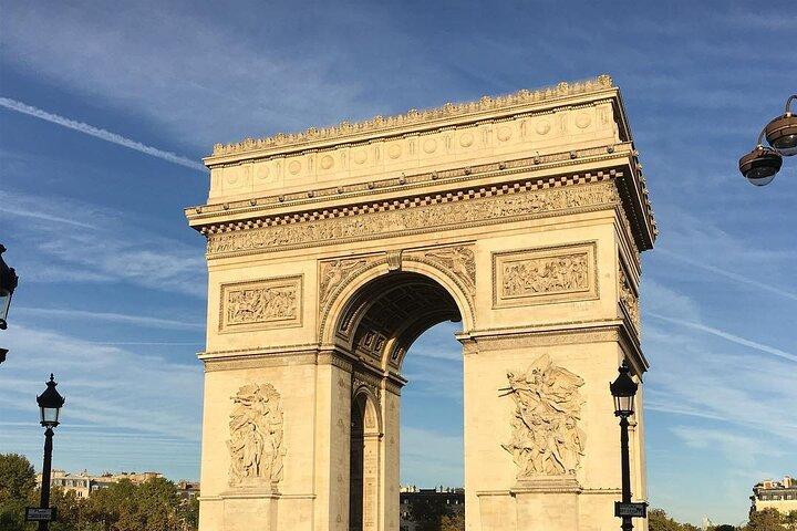 Billets Arc de Triomphe sur le toit - Guide privé facultatif