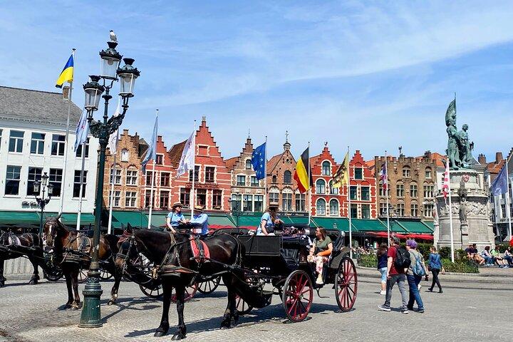Points forts de Bruges et joyaux cachés en petit groupe au départ de Paris en minibus