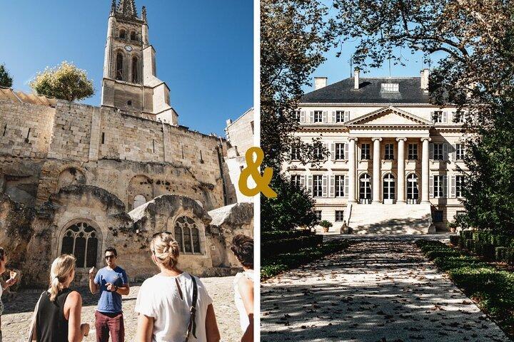 Visite de St-Emilion & Médoc : Châteaux, Dégustations et Déjeuner